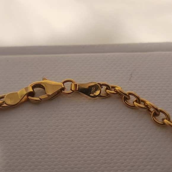 Tous Gold Heart Link Bracelet - Picture 3 of 7